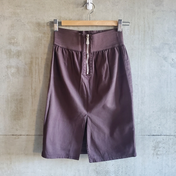MORGAN de toi / Brown Pencil Skirt / Size XS - Picture 4 of 8